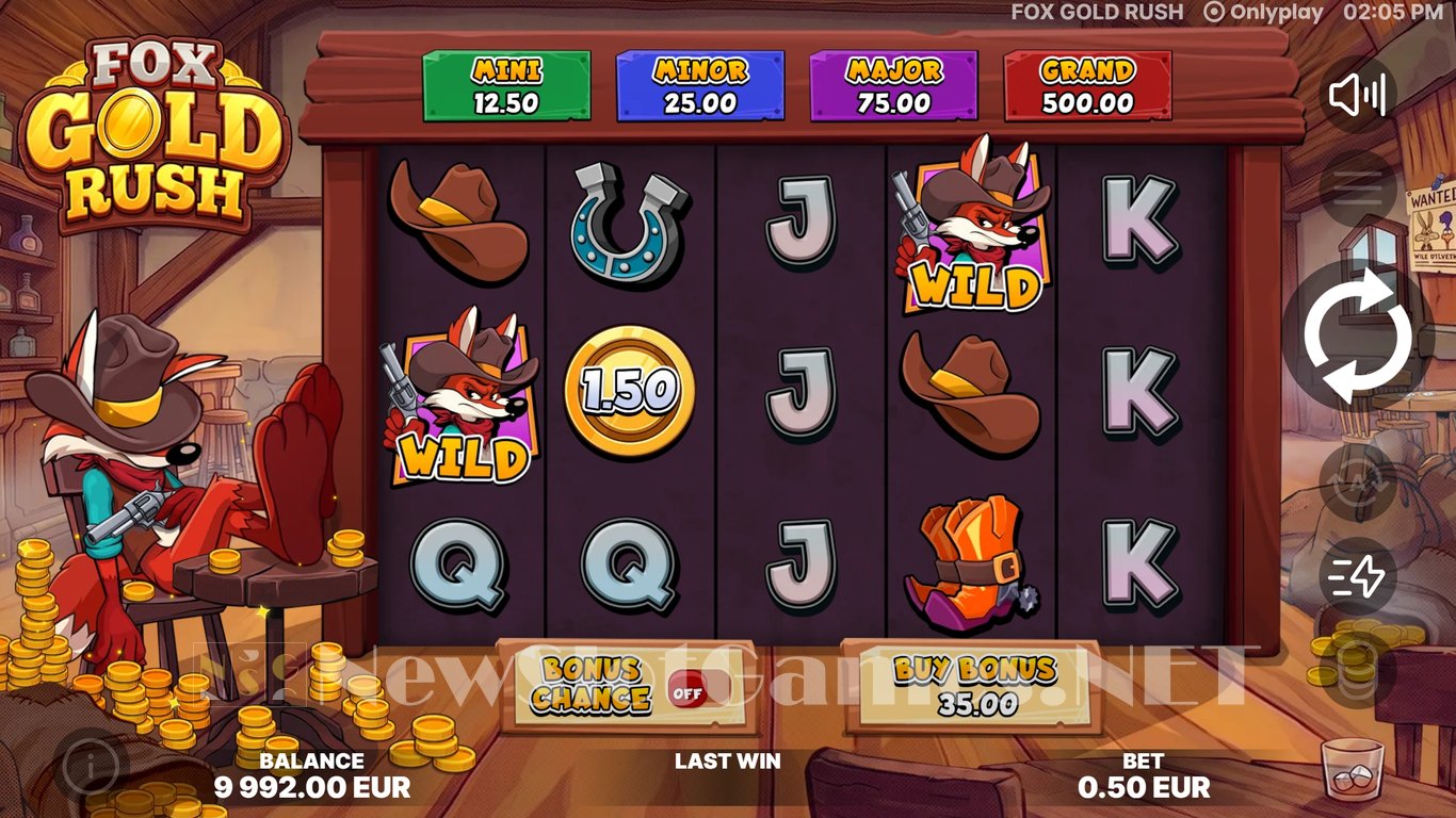 Fox Gold Rush Slot Slot Image in Demo - pic. 4