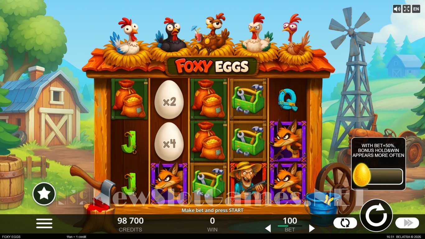 Foxy Eggs Slot Slot Image in Demo - pic. 2