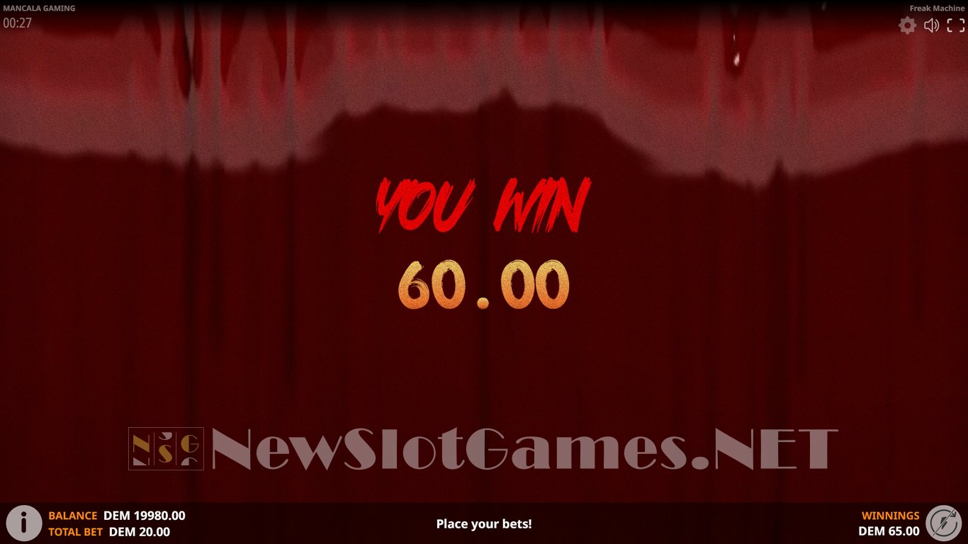 Freak Machine Slot Slot Image in Demo - pic. 3