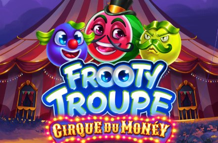 Frooty Troupe Cirque du Money Slot Logo