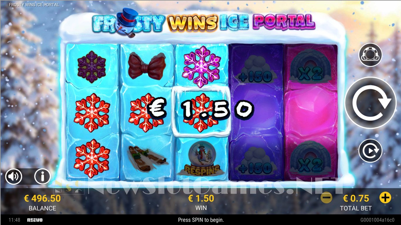 Frosty Wins Ice Portal Slot Slot Image in Demo - pic. 4