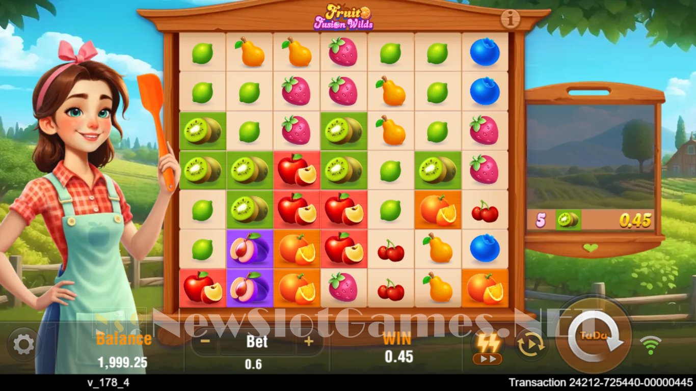 Fruit Fusion Wilds Slot Demo Image