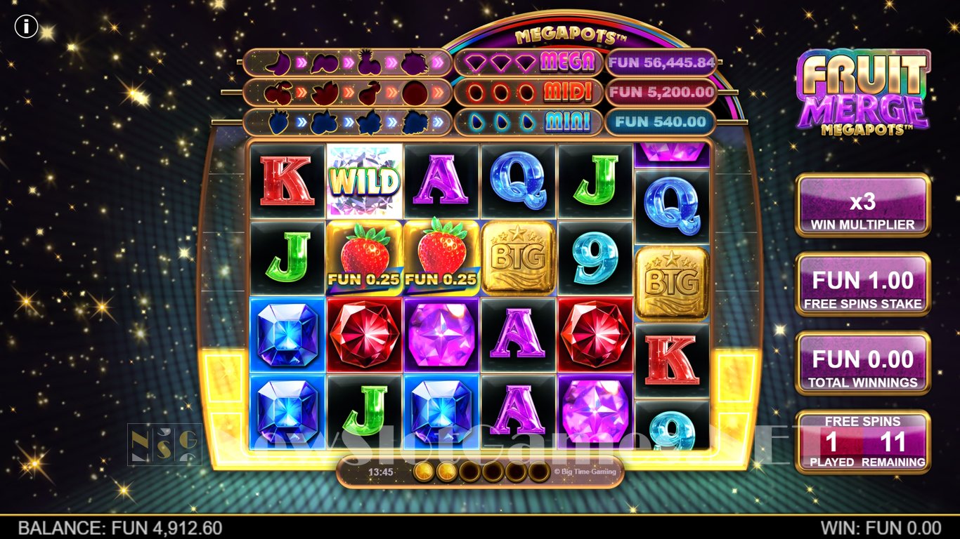 Fruit Merge Megapots Slot Slot Image in Demo - pic. 5
