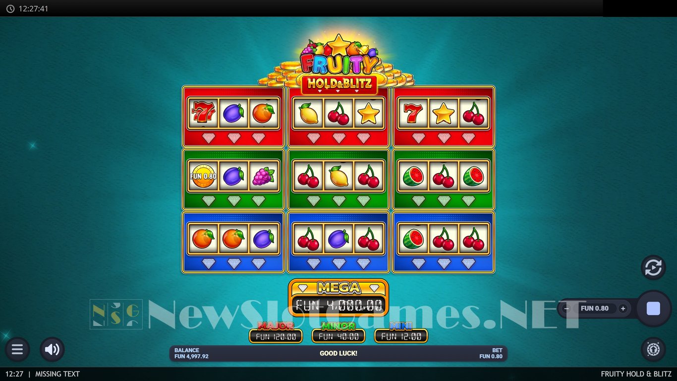 Fruity Hold & Blitz Slot Slot Image in Demo - pic. 3