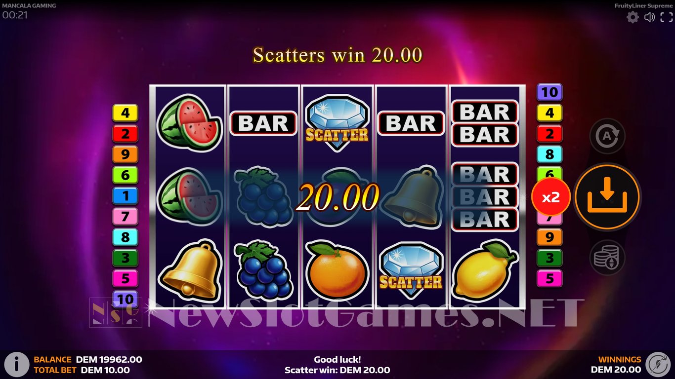 FruityLiner Supreme Slot Slot Image in Demo - pic. 4