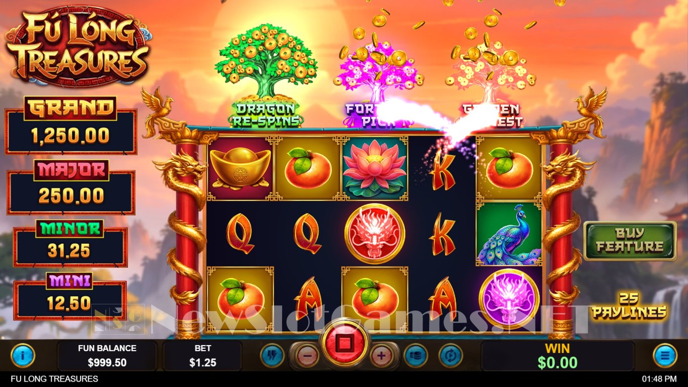 Fu Long Treasures Slot Slot Image in Demo - pic. 2