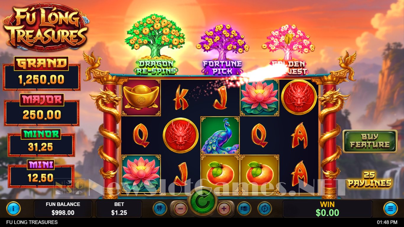 Fu Long Treasures Slot Slot Image in Demo - pic. 3