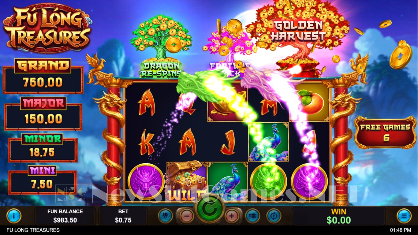 Fu Long Treasures Slot Slot Image in Demo - pic. 6