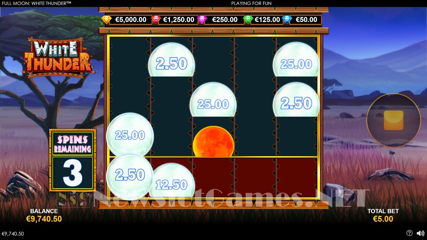 Full Moon White Thunder Slot Slot Image in Demo - pic. 4