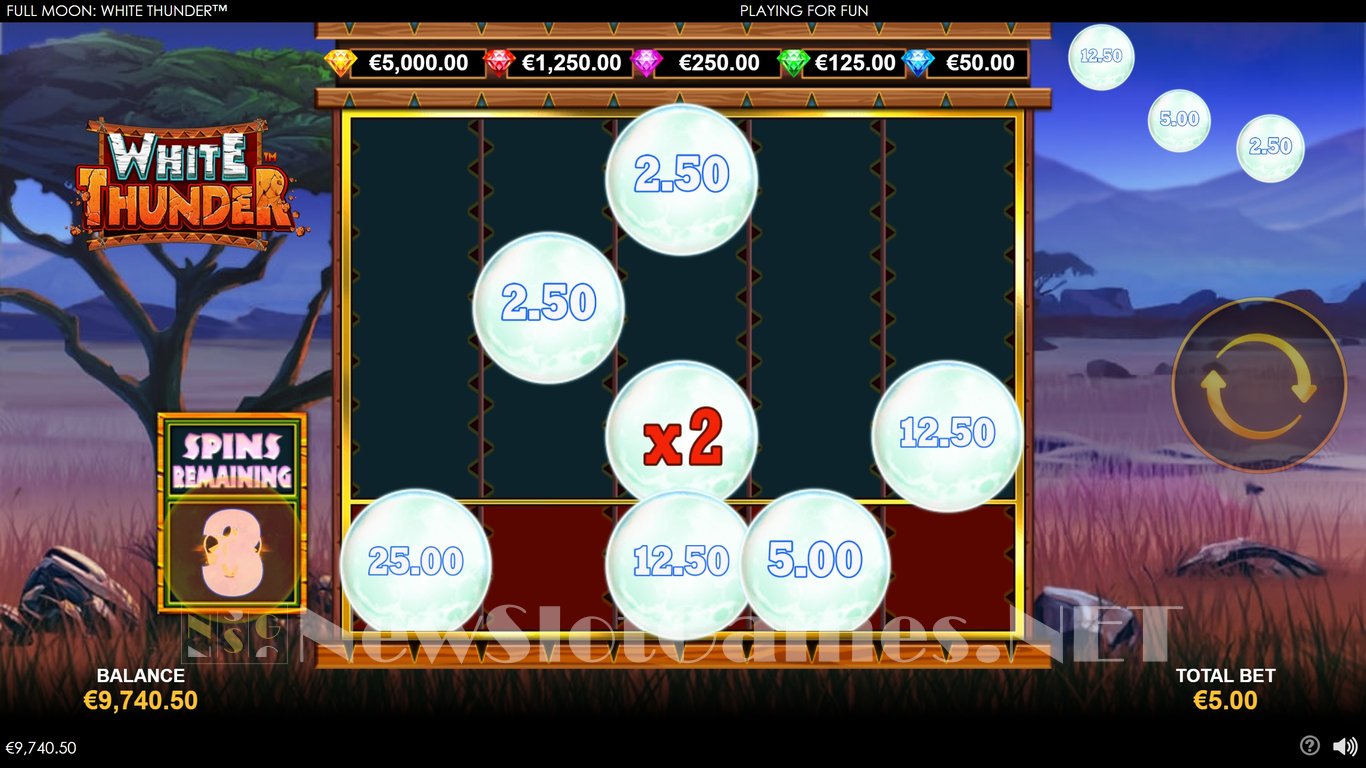 Full Moon White Thunder Slot Slot Image in Demo - pic. 5