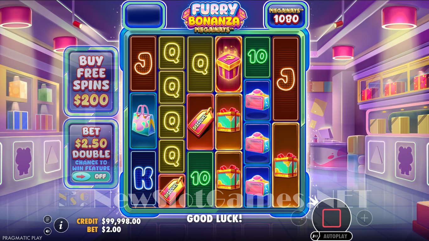 Furry Bonanza Megaways Slot Demo Image