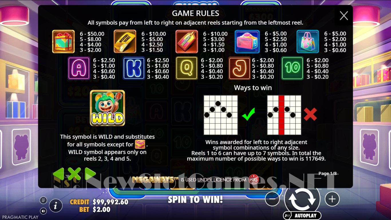 Furry Bonanza Megaways Slot Slot Image in Demo - pic. 4