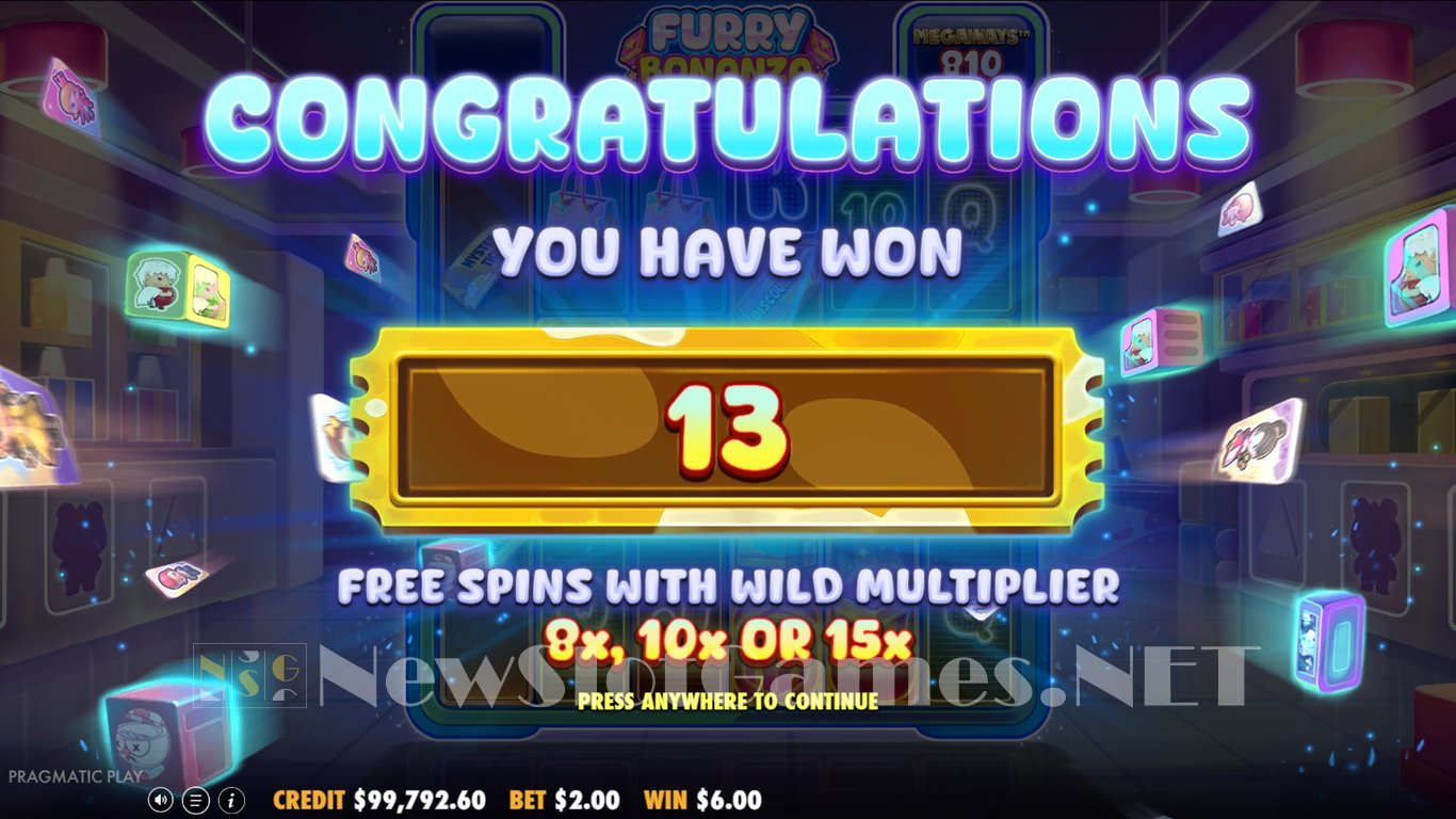 Furry Bonanza Megaways Slot Slot Image in Demo - pic. 8