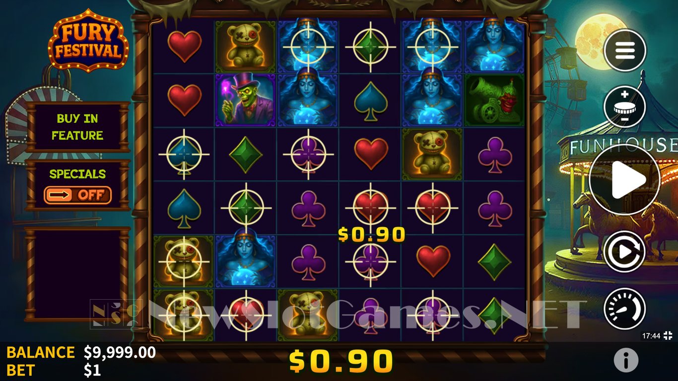 Fury Festival Slot Demo Image