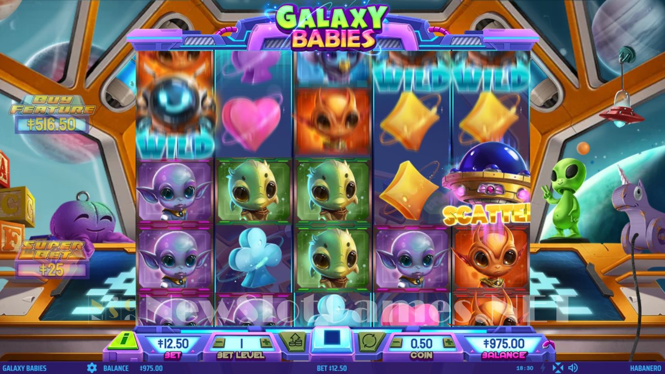 Galaxy Babies Slot Demo Image