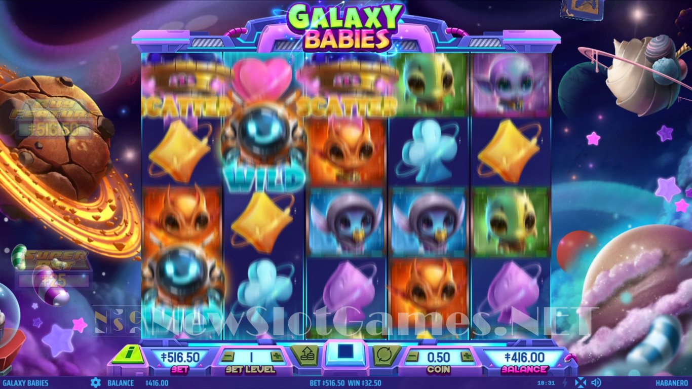 Galaxy Babies Slot Slot Image in Demo - pic. 5