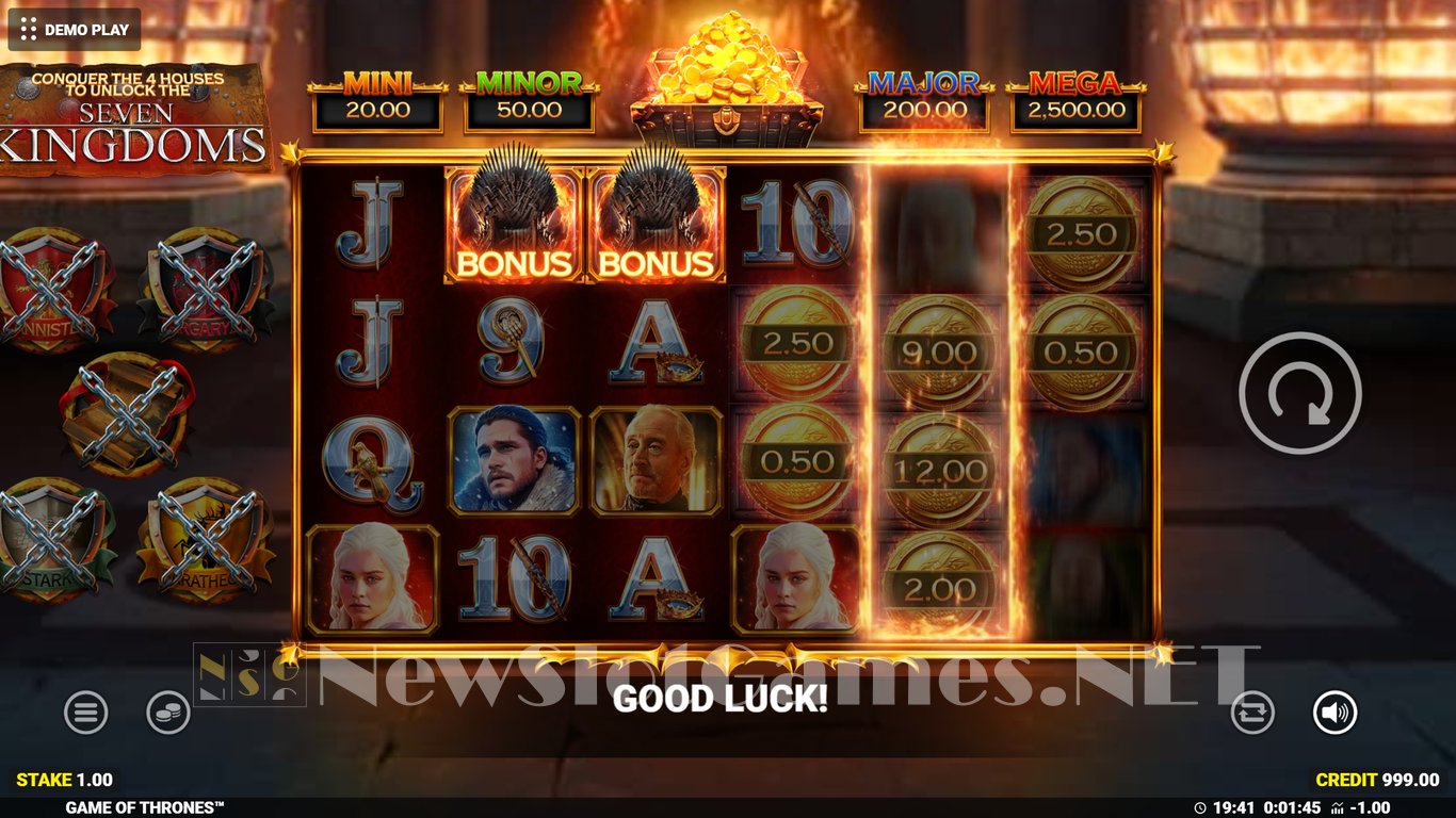 Game of Thrones Slot Demo Image