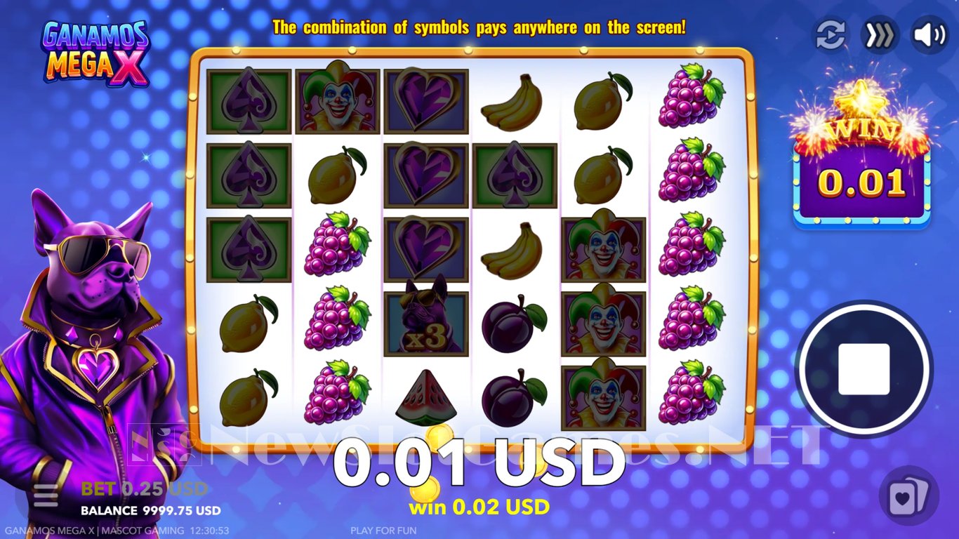 Ganamos Mega X Slot Demo Image