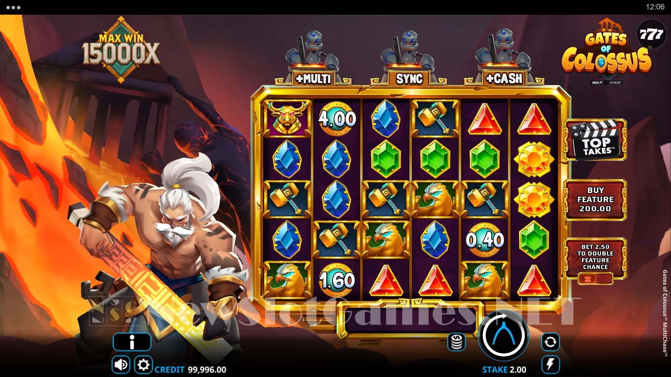 Gates of Colossus MultiChase Slot Demo Image