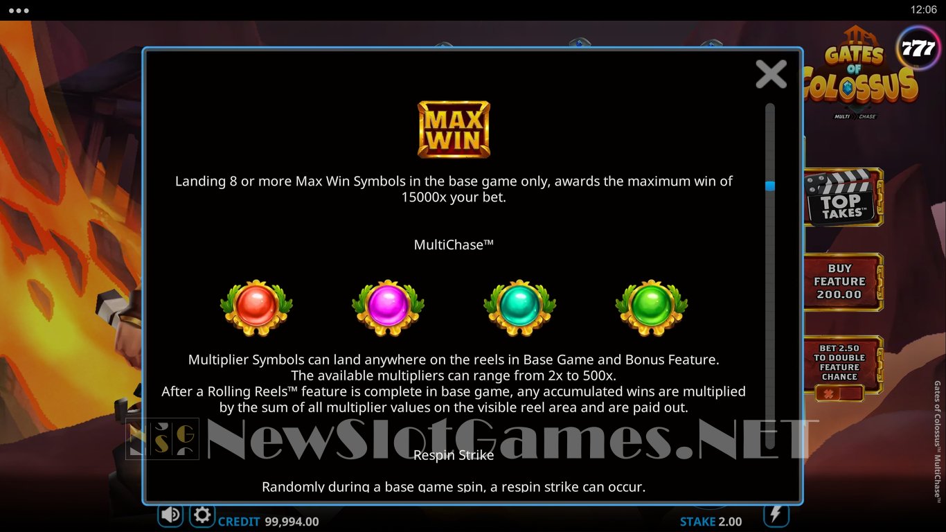 Gates of Colossus MultiChase Slot Slot Image in Demo - pic. 3