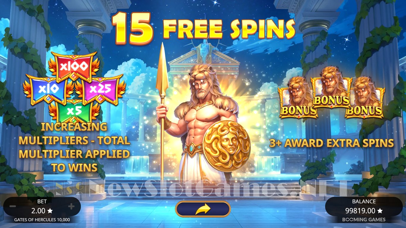 Gates of Hercules 10,000 Slot Slot Image in Demo - pic. 5