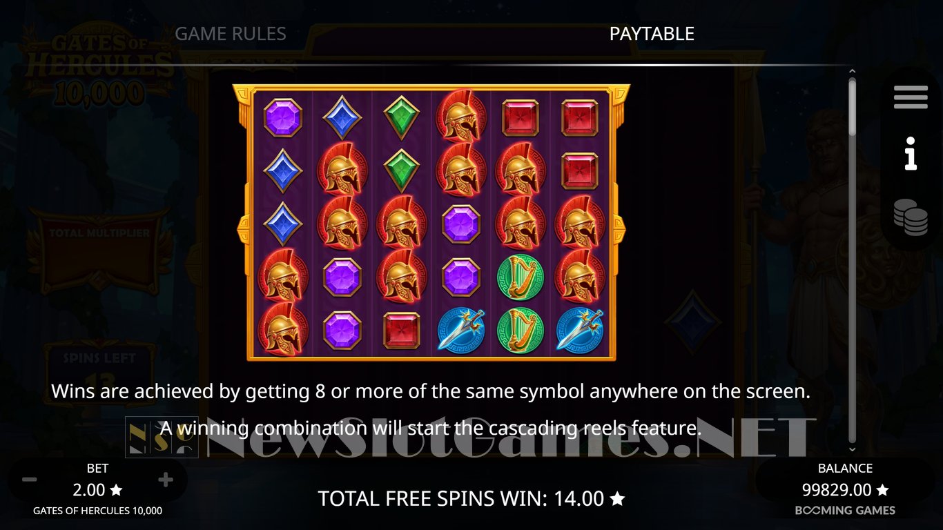 Gates of Hercules 10,000 Slot Slot Image in Demo - pic. 6