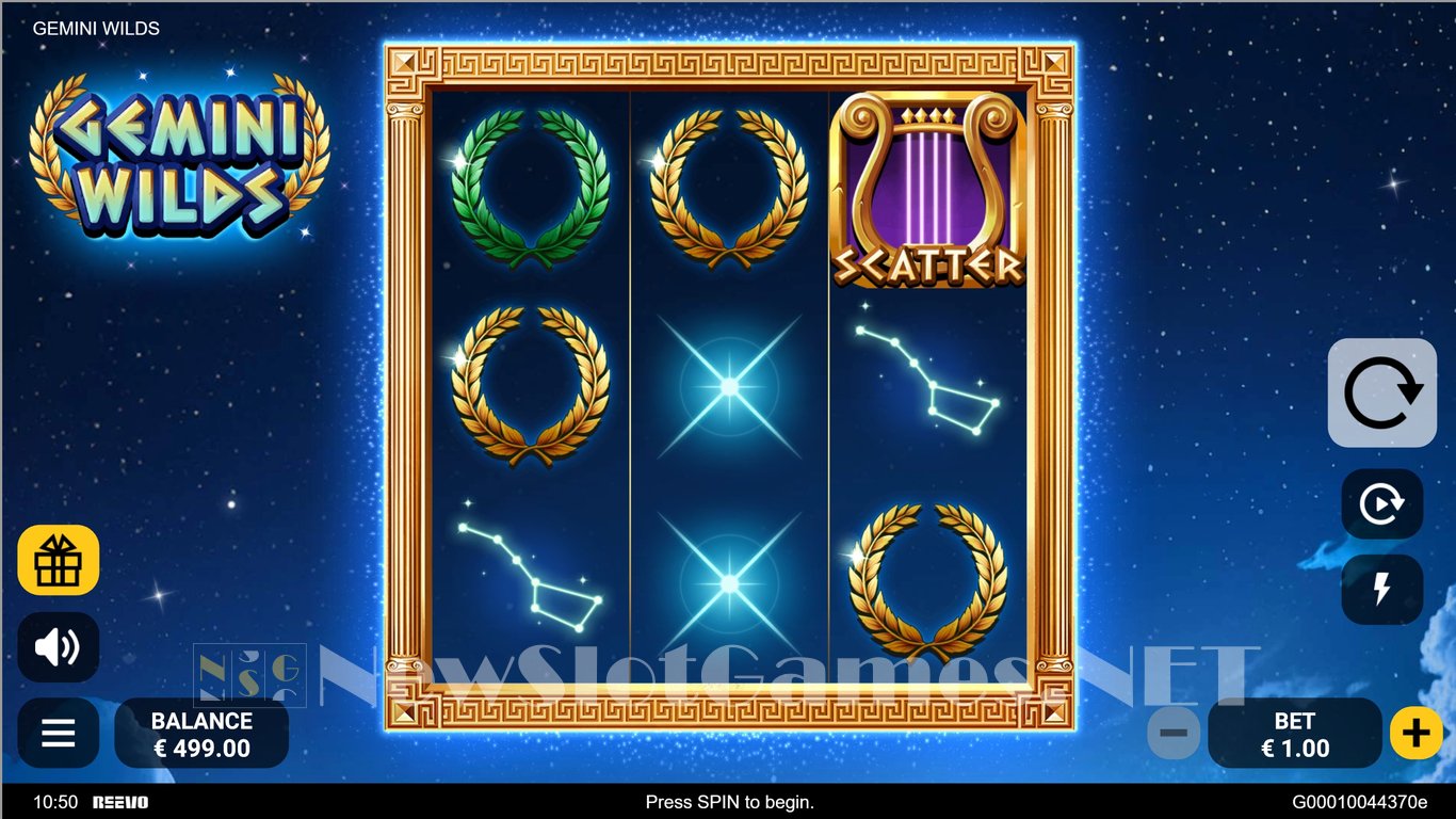 Gemini Wilds Slot Demo Image