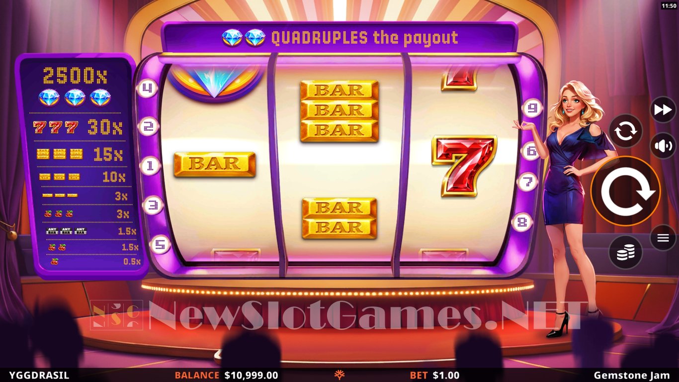 Gemstone Jam Slot Demo Image