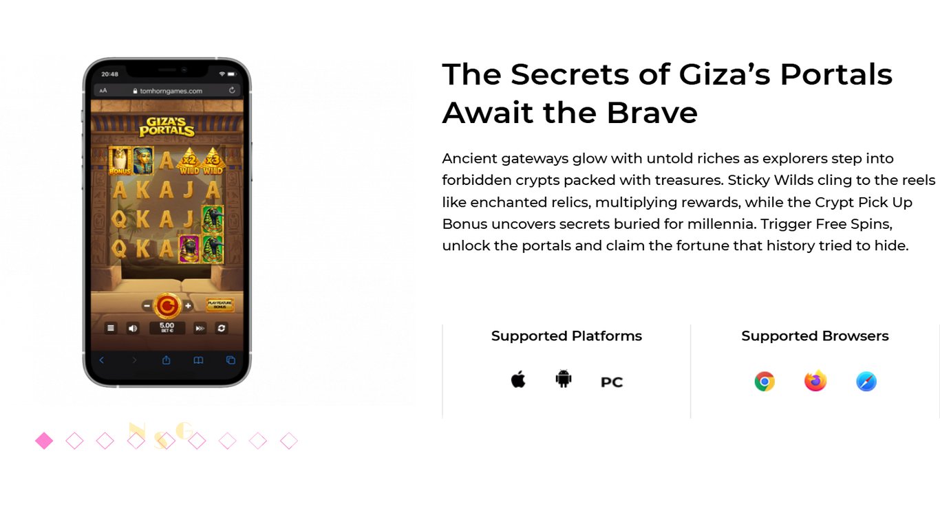 Gizas Portals Slot Slot Image in Demo - pic. 2