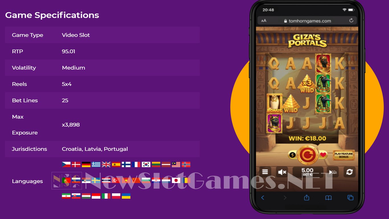 Gizas Portals Slot Slot Image in Demo - pic. 3