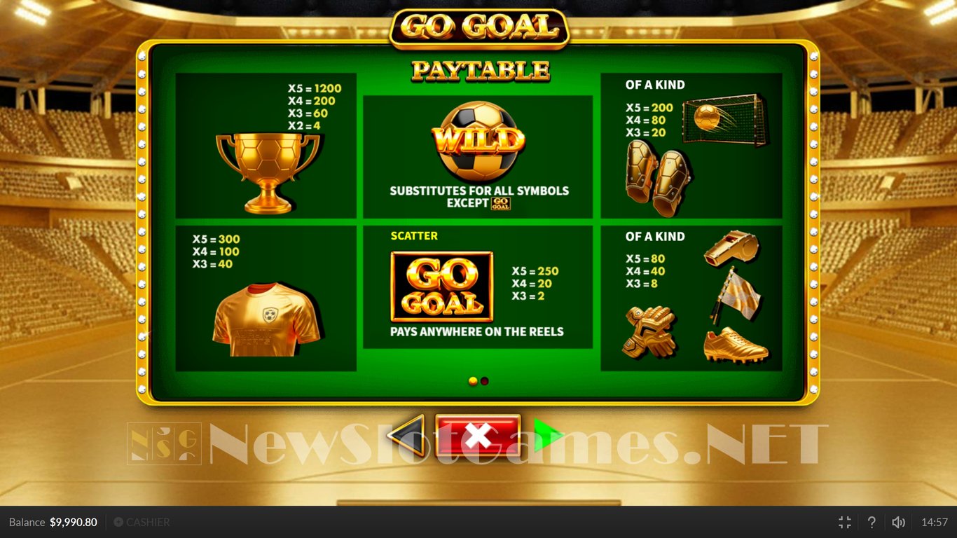 Go Goal Slot Slot Image in Demo - pic. 5