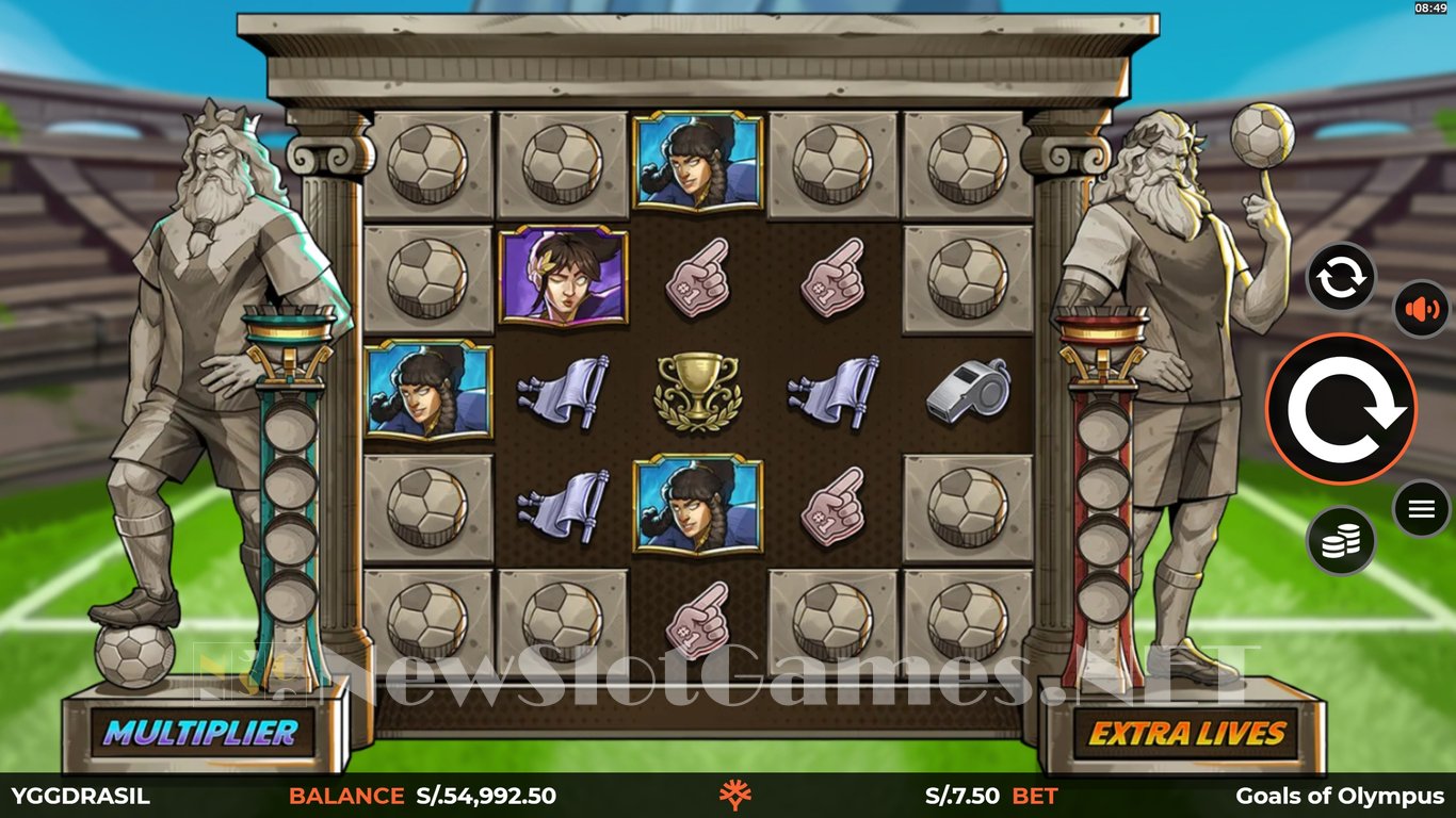 Goals of Olympus BoltLock Slot Demo Image