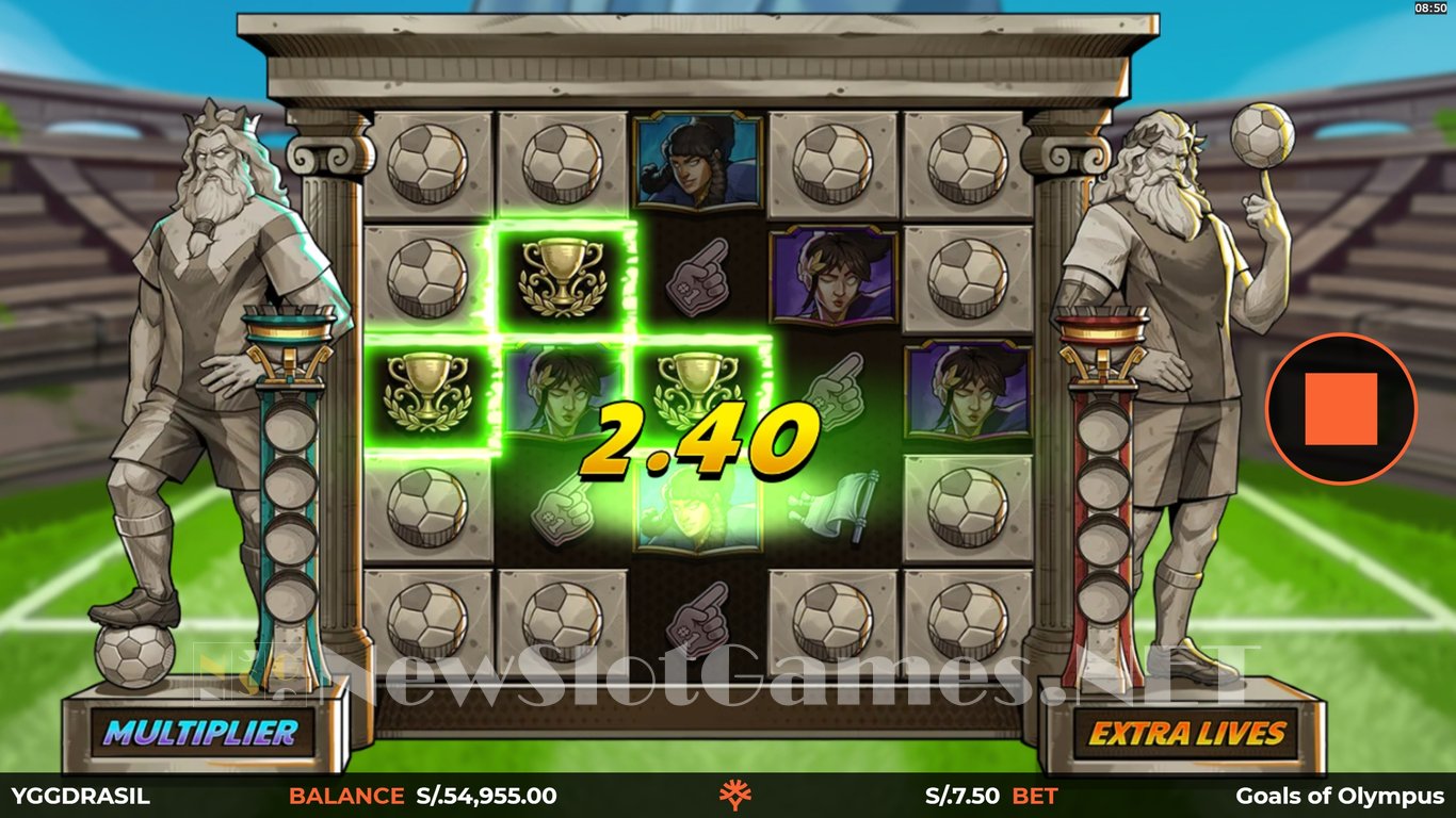 Goals of Olympus BoltLock Slot Slot Image in Demo - pic. 3