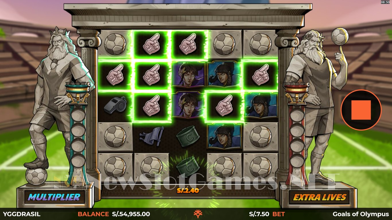 Goals of Olympus BoltLock Slot Slot Image in Demo - pic. 4