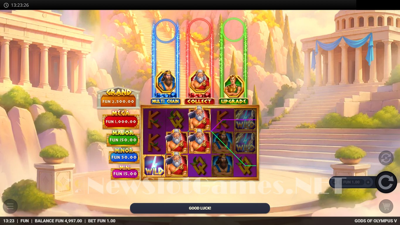 Gods of Olympus 5 Slot Slot Image in Demo - pic. 2