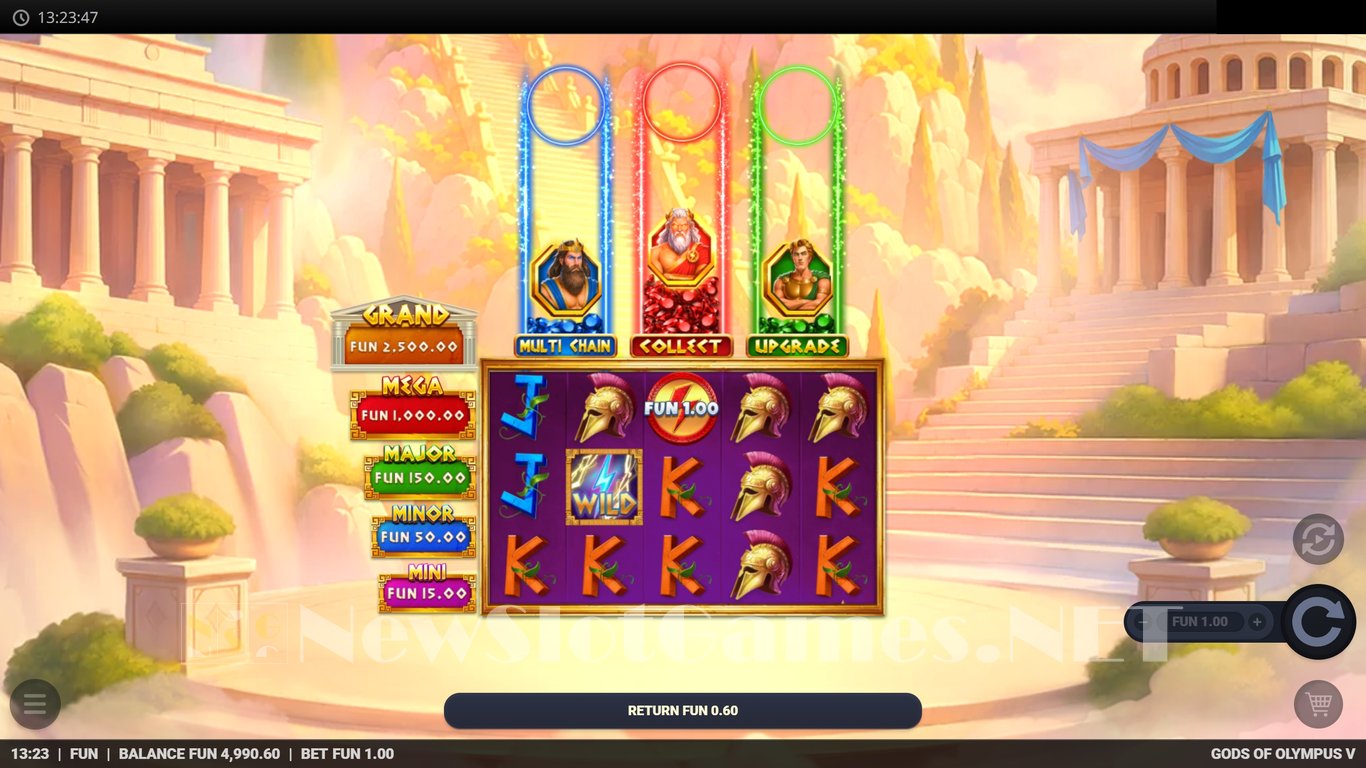 Gods of Olympus 5 Slot Slot Image in Demo - pic. 4