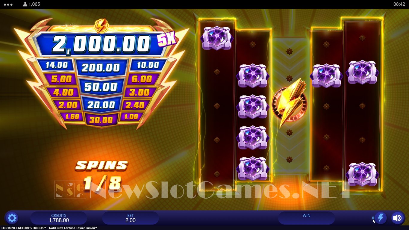 Gold Blitz Fortune Tower Fusion Slot Slot Image in Demo - pic. 6