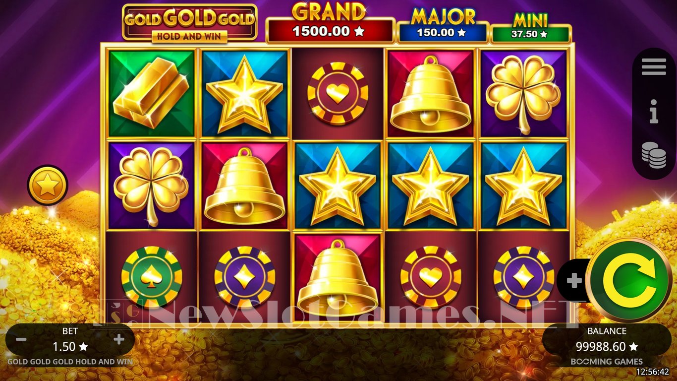 Gold Gold Gold Hold and Win Slot Slot Image in Demo - pic. 4