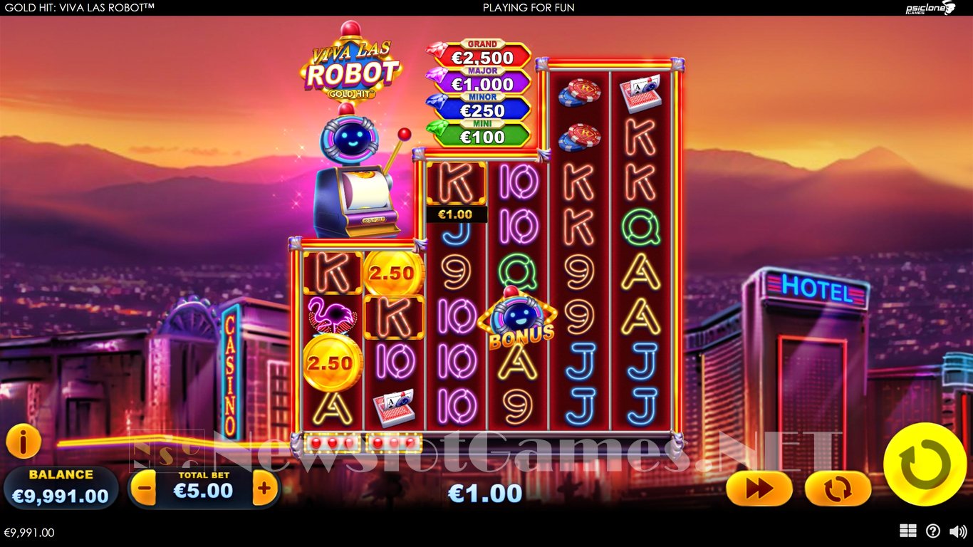 Gold Hit Viva Las Robot Slot Slot Image in Demo - pic. 2