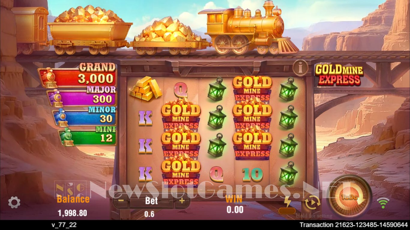 Gold Mine Express Slot Slot Image in Demo - pic. 2