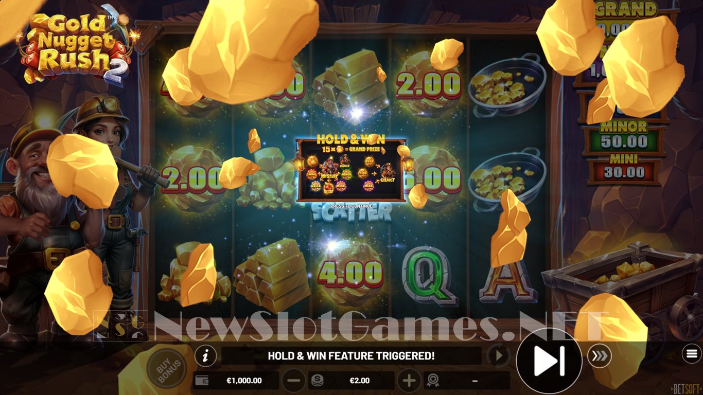 Gold Nugget Rush 2 Slot Slot Image in Demo - pic. 3