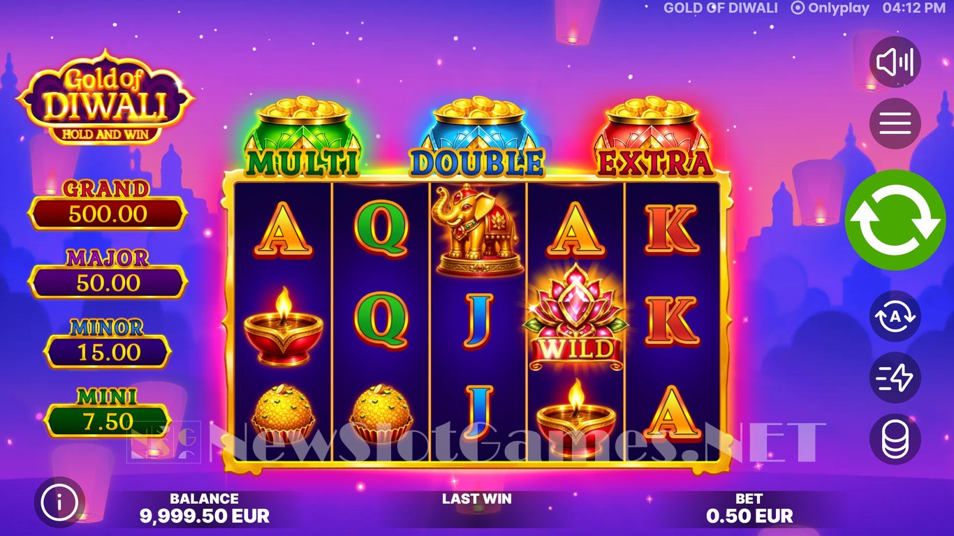 Gold of Diwali Slot Demo Image