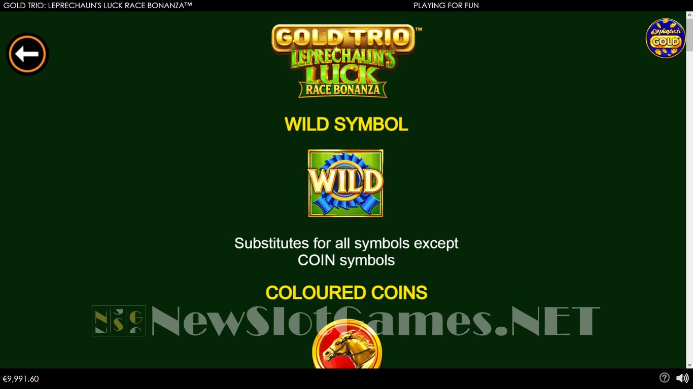 Gold Trio Leprechauns Luck Race Bonanza Slot Slot Image in Demo - pic. 4