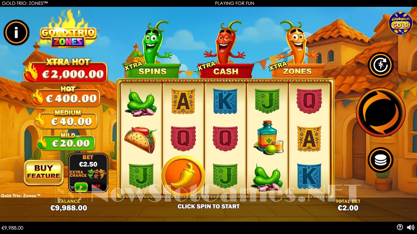 Gold Trio Zones Slot Slot Image in Demo - pic. 4