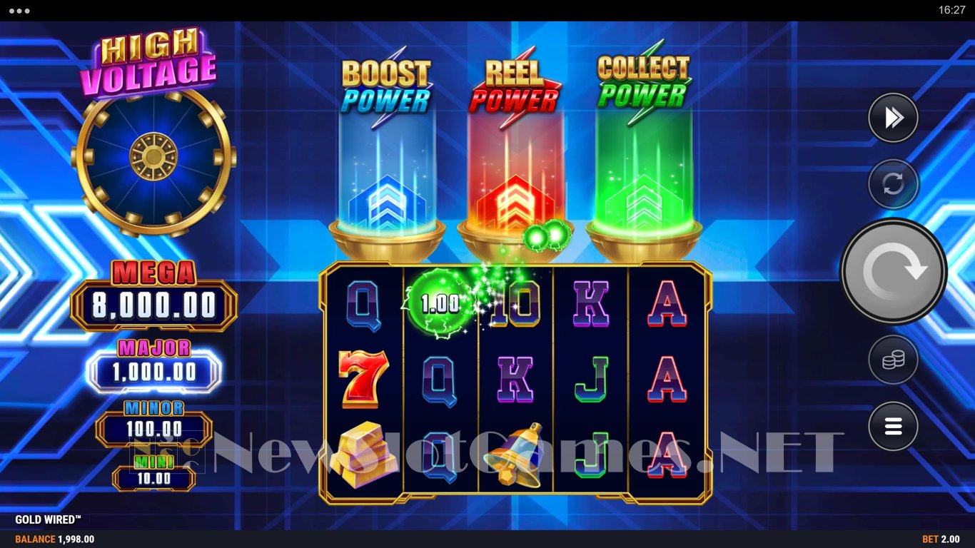 Gold Wired Slot Demo Image