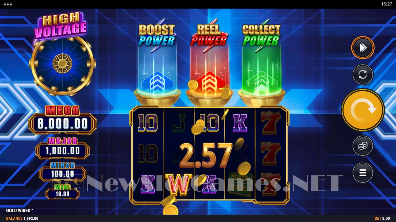 Gold Wired Slot Slot Image in Demo - pic. 3