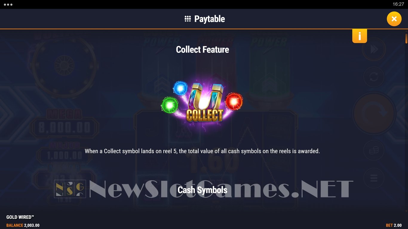 Gold Wired Slot Slot Image in Demo - pic. 4