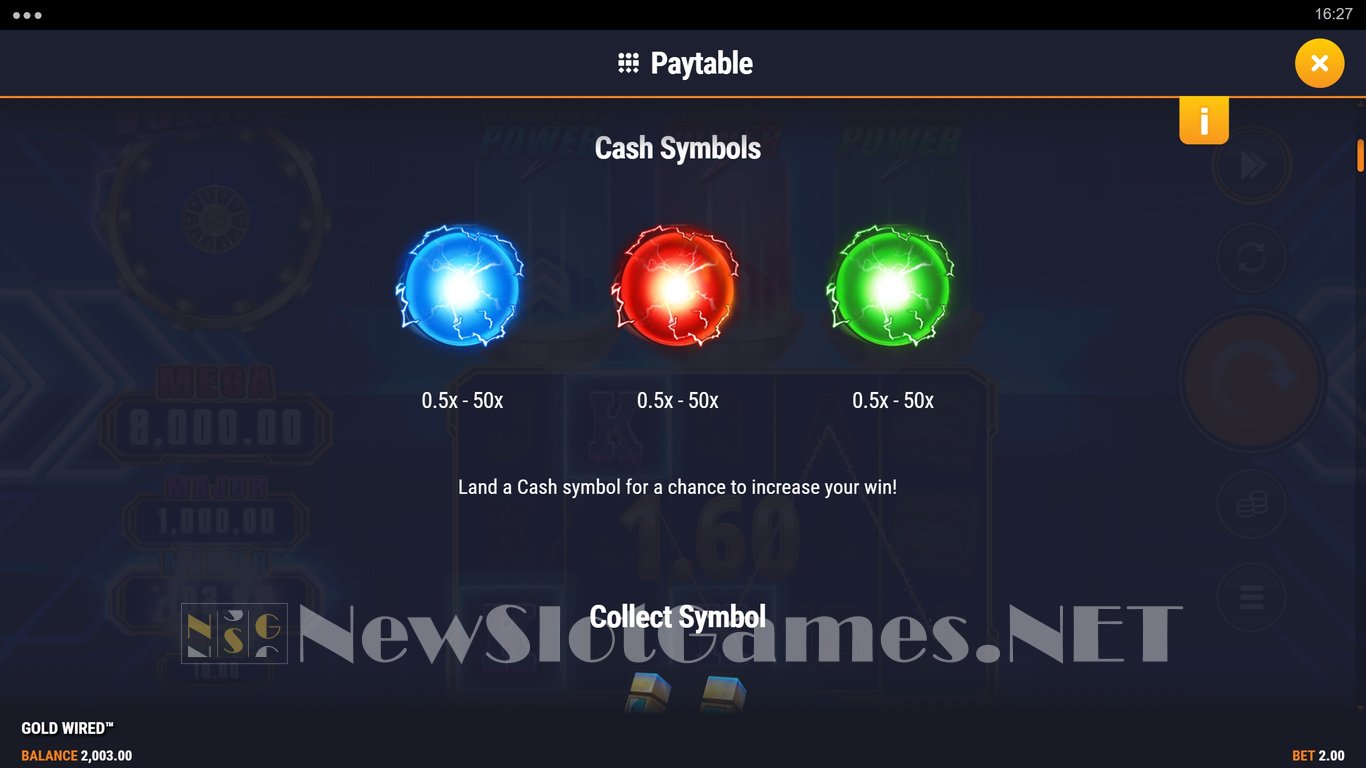 Gold Wired Slot Slot Image in Demo - pic. 5