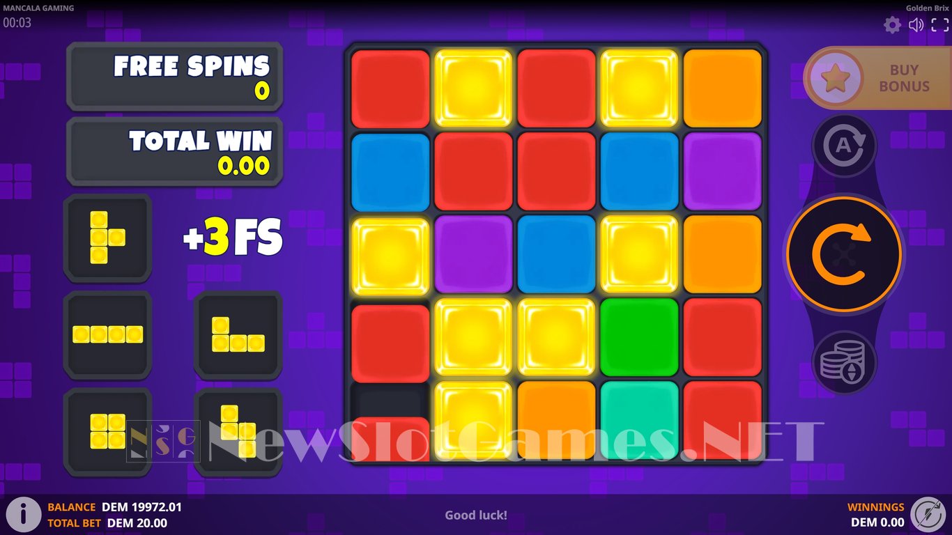 Golden Brix Slot Demo Image