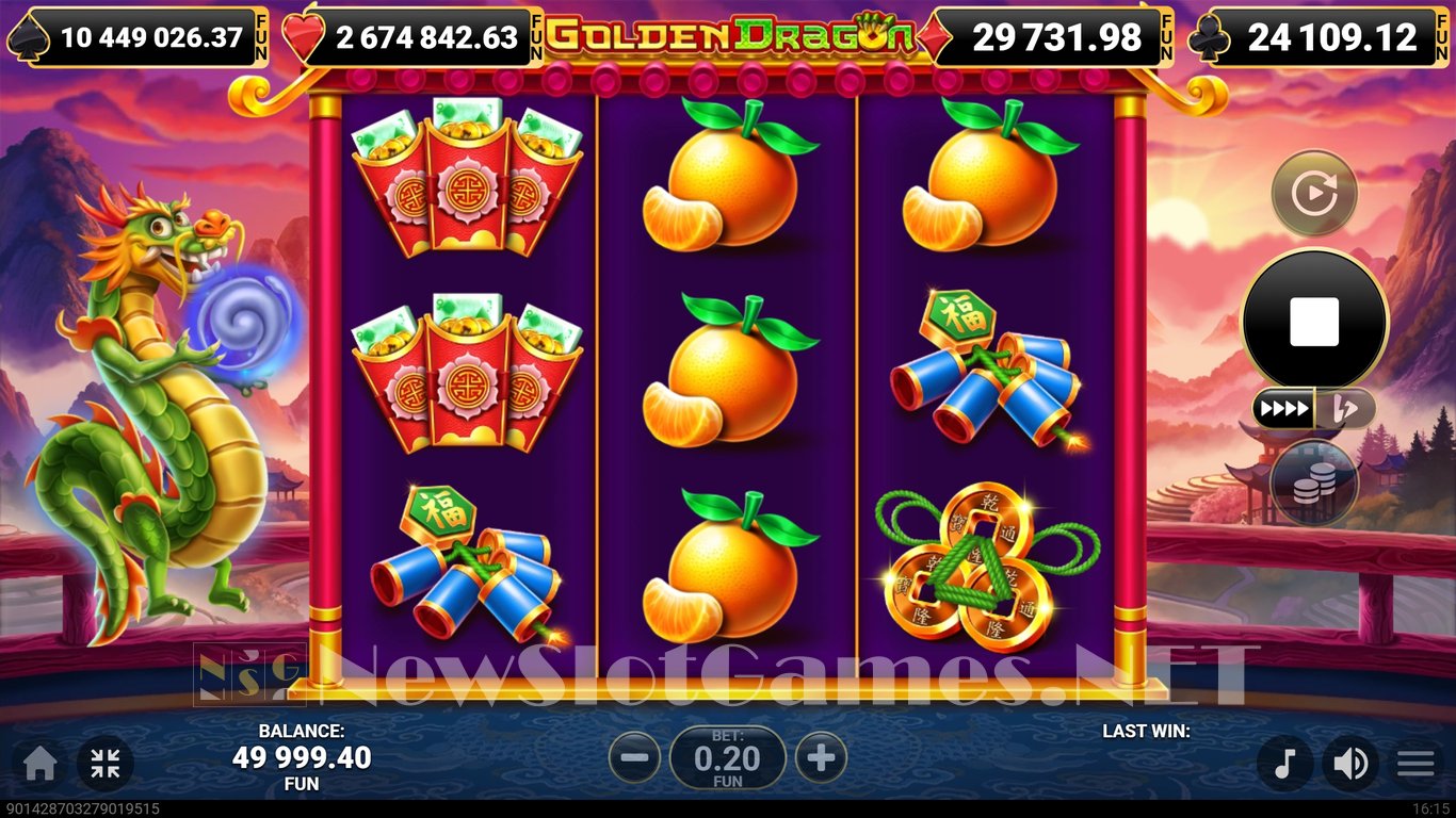 Golden Dragon Slot Demo Image